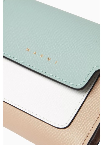 Colour-Blocked Saffiano Deri Cüzdan, Çok Bölmeli Şık Tasarım fırsatları