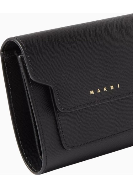 Flap Saffiano Deri Cüzdan, Şık ve Fonksiyonel Tasarım fırsatları