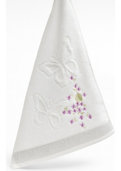 Jasmin Kadife %100 Pamuklu Yumuşak Desenli Havlu 50×90 fiyatları