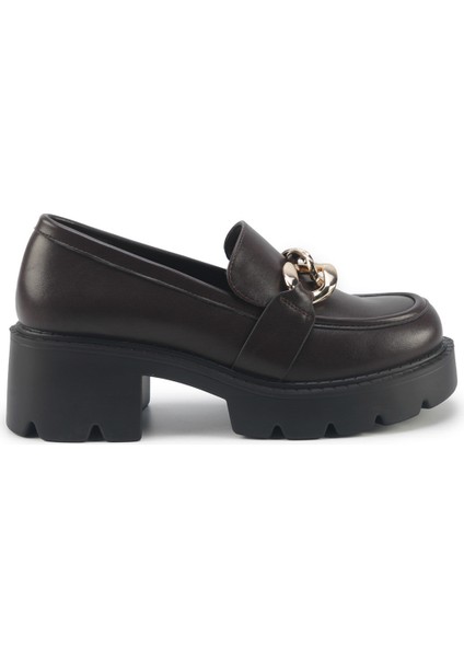 326501.Z 5pr Kahverengi Kadın Oxford Ayakkabı