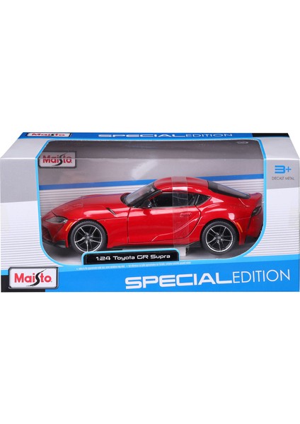 1:24 Toyota gr Supra Model Araba 32917 - Kırmızı indirimleri