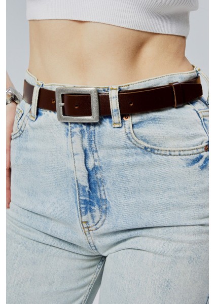 Hakiki Deri Kadın Kemeri 3cm Eskitme Toka fiyatları