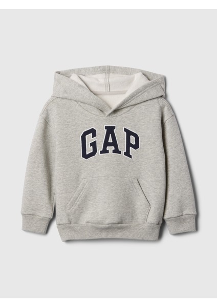 Erkek Bebek Gri Gap Logo Sweatshirt