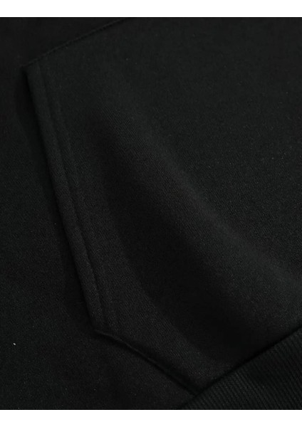 Losangeles 91 Baskılı Yumuşacık 2 Iplik Şardonlu Kapüşonlu Cepli Sweatshirt modelleri