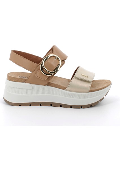 Kadın Sandalet 7677644 Igı&co Drn 76776 Vıt.lam.fog/nap Platino Biscott fiyatları