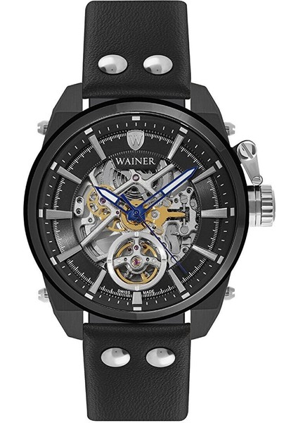 WA.25980-D Otomatik Mekanizma Erkek Kol Saati – Iskelet Kadranlı Güçlü Tasarım!