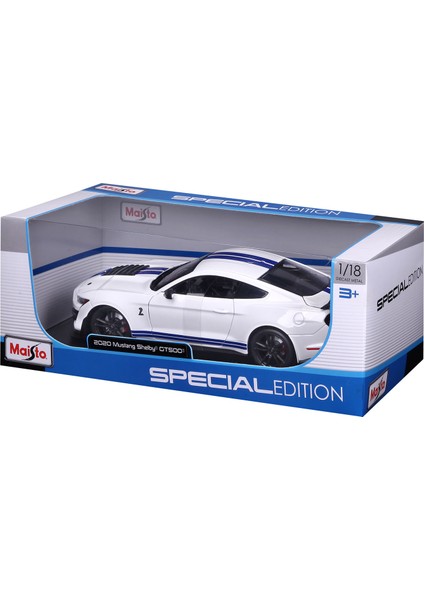 1:18 2020 Mustang Shelby GT500 31452 - Beyaz indirimleri