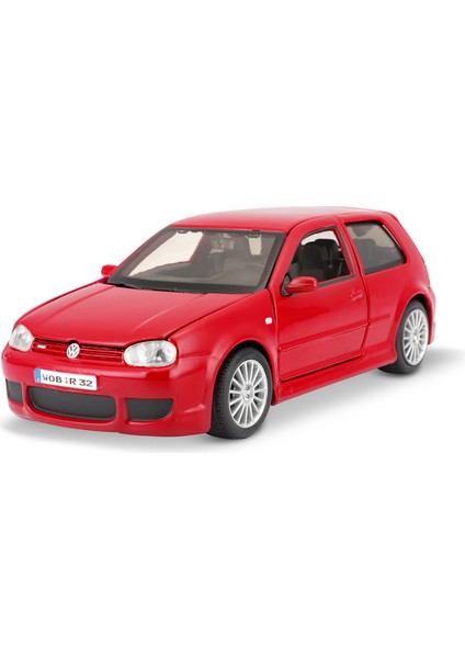 1:24 Volkswagen Golf R32 Model Araba 31290 - Kırmızı