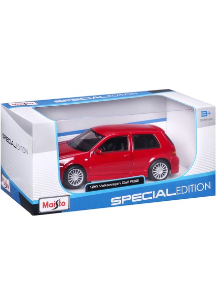 1:24 Volkswagen Golf R32 Model Araba 31290 - Kırmızı fırsatları