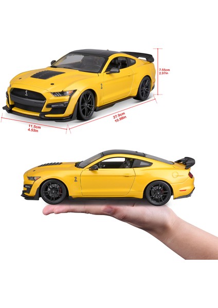 1:18 2020 Mustang Shelby GT500 31452 - Metalik Sarı fırsatları