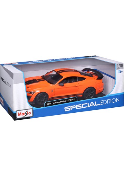1:18 2020 Ford Mustang Shelby GT500 31388 - Turuncu indirimleri