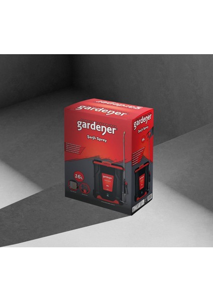 165516 Şarjlı (Akülü) Sırt Tipi Ilaçlama Pompasi 16 Litre modelleri