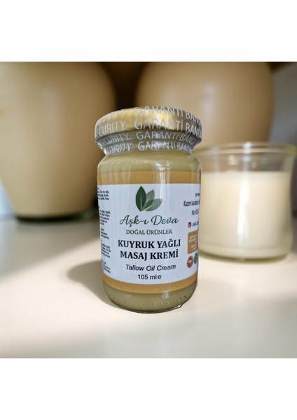 Aşk-I Deva Kuyruk Yağlı Masaj Kremi