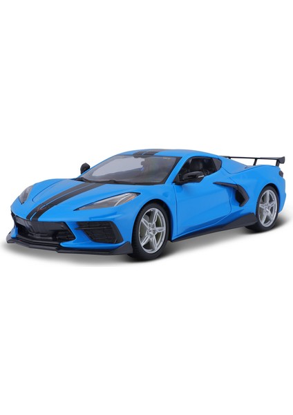 1:18 2020 Chevrolet Corvette Stingray Coupe 31455 - Mavi
