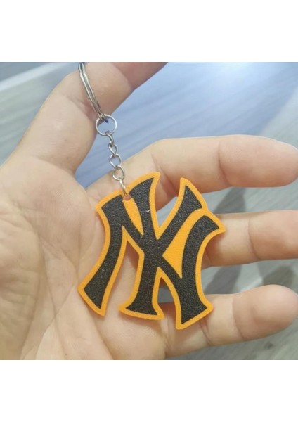New York Baseball Sevimli Figür Karakter Anahtarlık