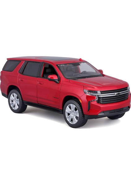 1:26 2021 Chevrolet Tahoe Model Araba 31533 - Metalik Kırmızı modelleri