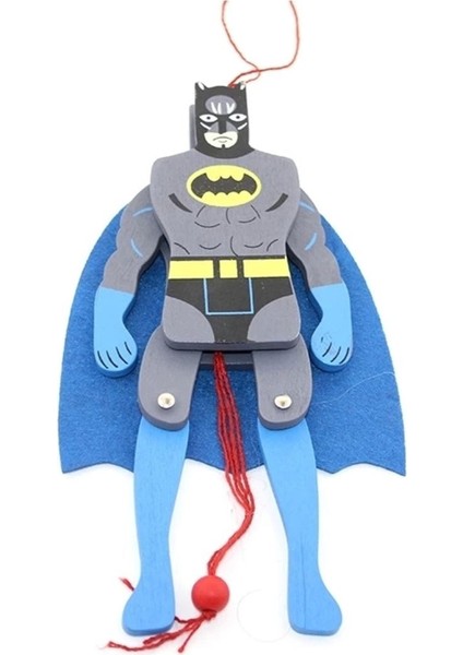 Ahşap Salanan Batman Figürü ALK1193