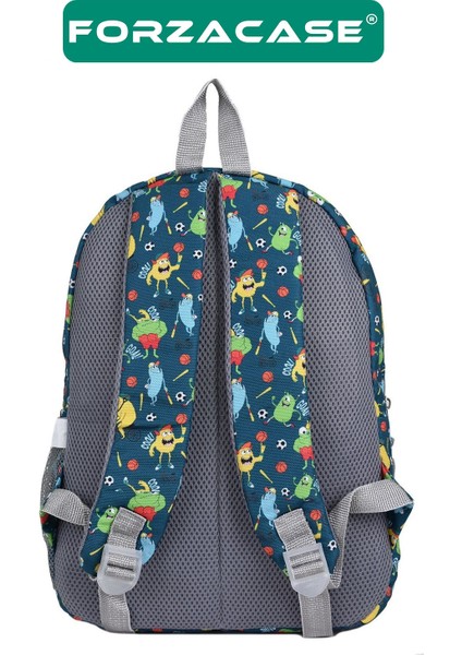 3 Bölmeli Askılı Çocuk Okul Çantası ve Kalemlik Seti Goal Tasarım Sırt Çanta - FC1110 modelleri