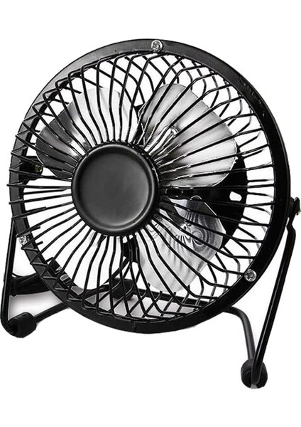 Masa Üstü USB Fan Soğutucu Vantilatör Klima - Metal Serinletici Mini Vantilatör - USB Girişli