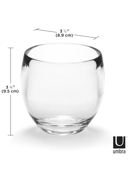 020161-165 Droplet Akrilik Banyo Bardağı, Şeffaf modelleri