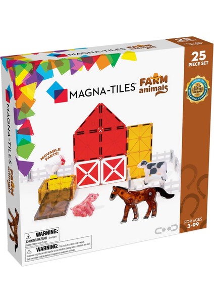 Tiles Oyuncak Çiftlik Hayvanları, 25 Parça, 22125, Standart