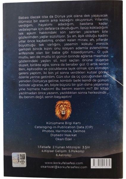 Phobos, Harmonia, Deimos - Diptedir Hakikat - Okan Özel fiyatları