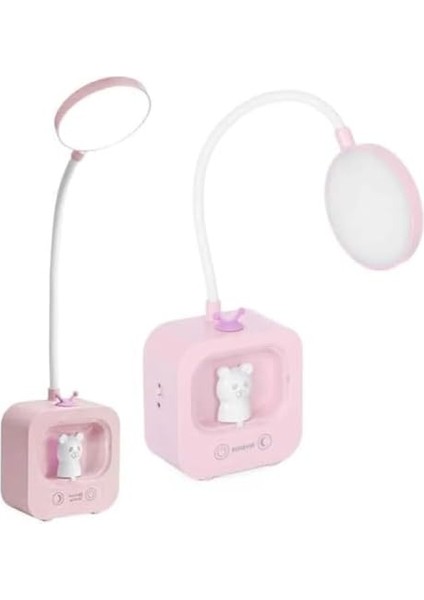 Şarjlı, 3 Kademeli Ayıcıklı Çalışma, Ofis, Masa Lambası Gece Lambası fiyatları