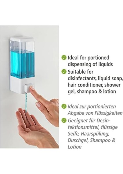 Istres Sıvı Sabun ve Dezenfektan Dispenseri, Beyaz modelleri