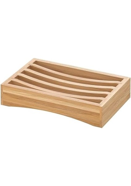 Bambu Sabunluk, Banyo Aksesuarı, 13X8 Cm, Doğal modelleri