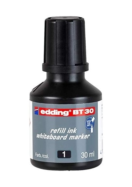 Bt 30 Beyaz Yazı Tahtası Kalemi Yedek Mürekkebi - Siyah - 30ML modelleri