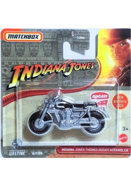 C0859 1:64 Tekli Arabalar In Jones Ducati Scrambler HVN38