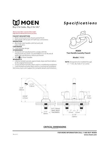 74998 Chateau Iki Saplı 4 Inç Centerset Yardımcı Programı Veya Çamaşır Lavabo Bataryası, Krom modelleri