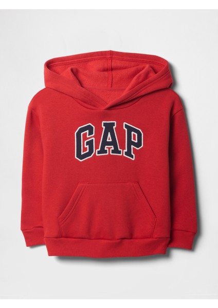Erkek Bebek Kırmızı Gap Logo Sweatshirt