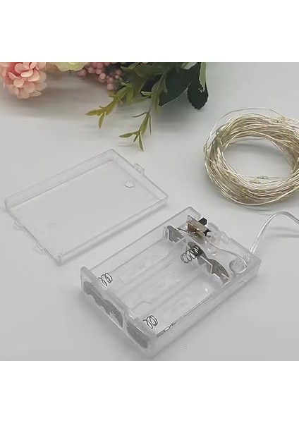 Rgb Pilli Dekoratif Peri LED Işık - 3 Metre 28 LED - Gaming Masa ve Oda Aydınlatması - Çam Ağacı, Bahçe, Iç-Dış Mekan Dekor Lambası fiyatları