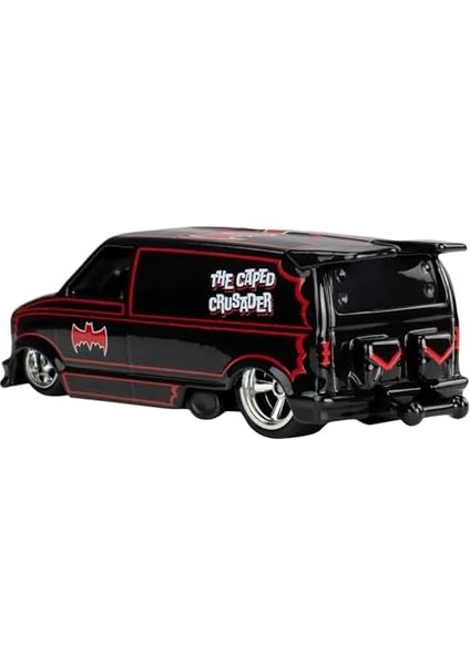 Batman 1985 Chevy Astro Van Batmobıle Cast Model Araba - Ölçek 1:64 - Uzunluk 7 cm Pop Culture HVJ48 fiyatları