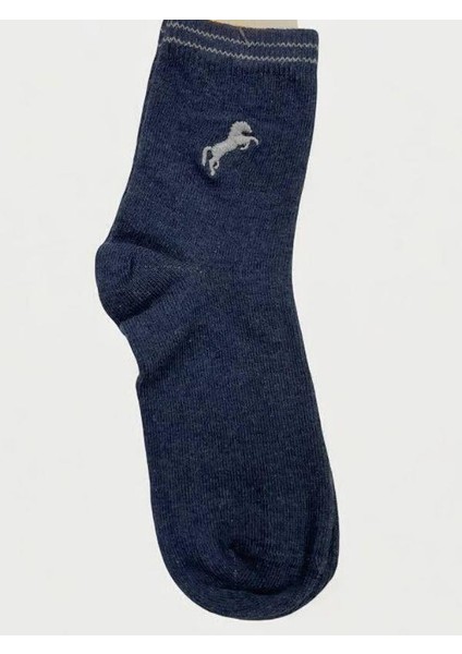 Erkek Çocuk At Işlemeli Soket Çorap fırsatları