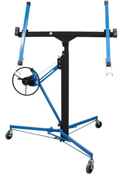 18100, Profesyonel Alçıpan Kaldırma Makinası, 3m, Mavi, Siyah