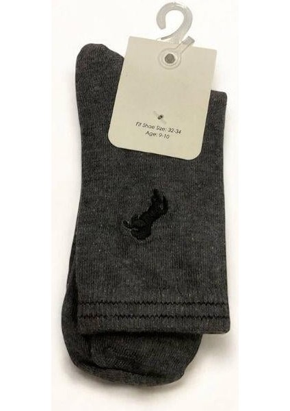 Erkek Çocuk At Işlemeli Soket Çorap fırsatları