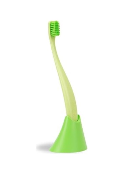 Box, Diş Fırçası + Tutacak, Yeşil - 6750 Antibakteriyel Yumuşak Kıl, Lignin Biyoplastik Sap, Italyan Tasarımı, Alman Üretimi fiyatları