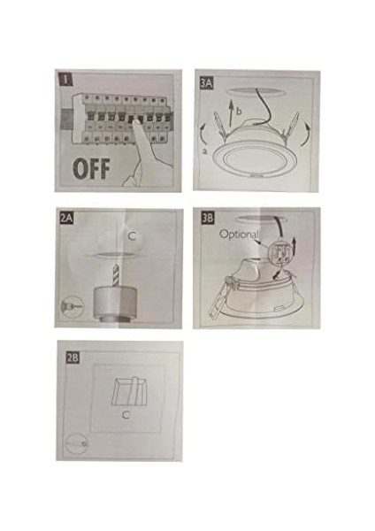 59464 Meson 125 13W 40K Wh Recessed LED fiyatları