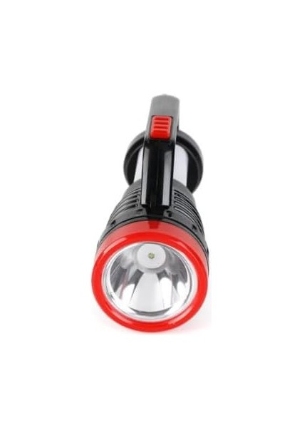 USB Şarjlı Çok Fonksiyonlu El Feneri | 2W LED + 4 Tüp Led, 300 Lümen, 1200 Mah Batarya, 3 Mod, Taşınabilir Aydınlatma | Kamp, Acil Durum, Ev Kullanımı Için modelleri