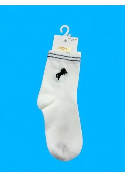 Erkek Çocuk At Işlemeli Soket Çorap fırsatları