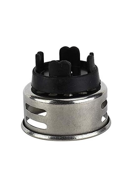 Pak Keeney 878PC Paslanmaz Çelik Junior Duo Sepetli Lavabo Süzgeci, 5 cm Veya 5-1/2 Inç Açıklıklara Uyar, Parlak Krom modelleri