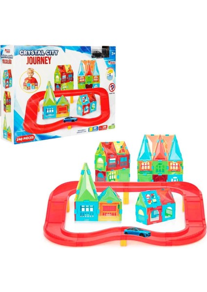 Kristal Şehir Yolculuğu 240 Parça Oyuncak