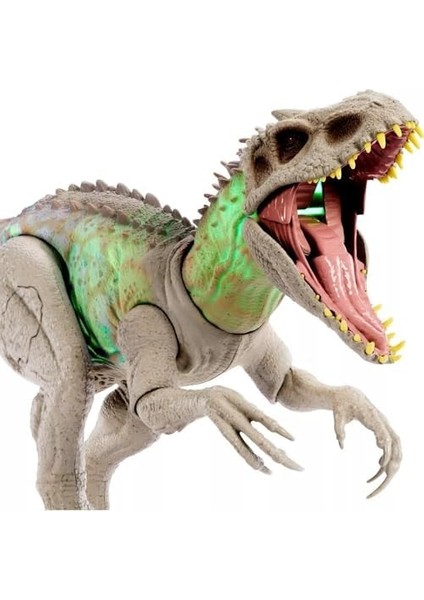 Jurassic World Kamuflaj Dinozor Figürü; Işıklı, Sesli, Isırma ve Kafayı Sallama Hareketi, Kamuflaj I-Rex, Dijital Oyun, HNT63 modelleri