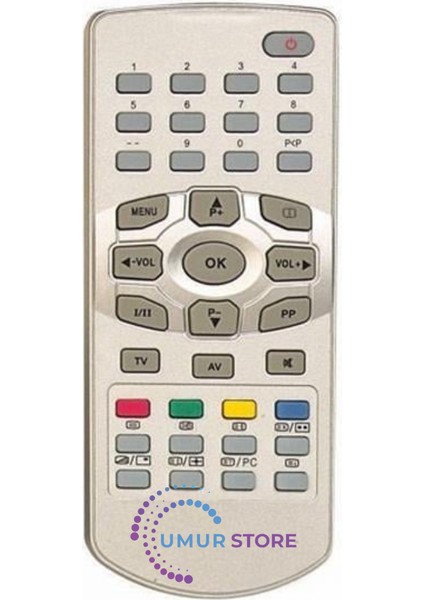 LCD Rc 1090 Uydu Kumandası