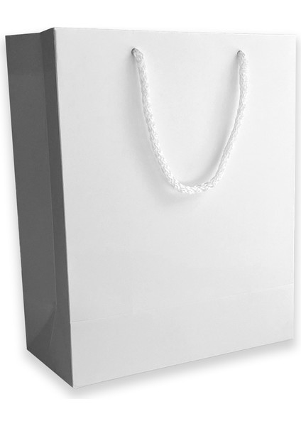 10 Adet Beyaz Karton İpli Çanta (20.5X25.5X10) fiyatları