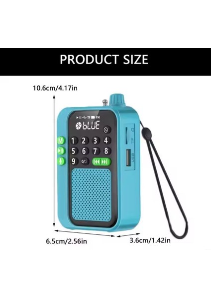 C9 Bluetooth Şarjlı Radyo USB & Tf Kart Okuyucu Deprem Çantasına Uygun Fm Radyo fiyatları