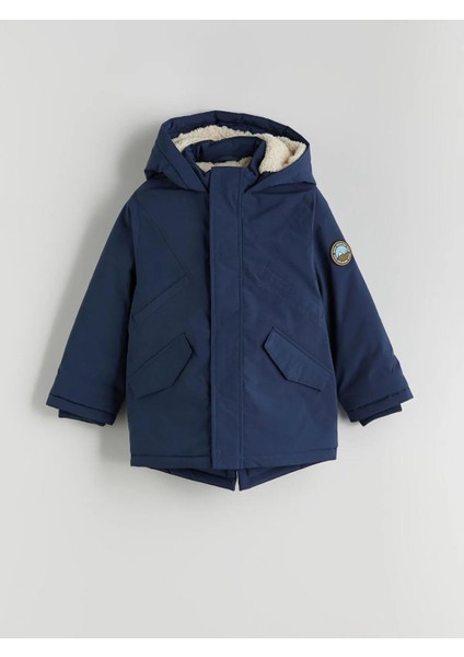 Lcw Kids Kapüşonlu Astarlı Erkek Çocuk Mont (W5)