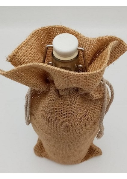 1 Adet 15 x 33 cm 0,75-1 Litre Doğal Jut Jüt Zeytinyağı Sos Sirke Şarap Torbası Kozmetik Sıvı Sabun Yuzey Temizleyici Şişe Torbası Ambalajı Istanbul Sandalet fırsatları